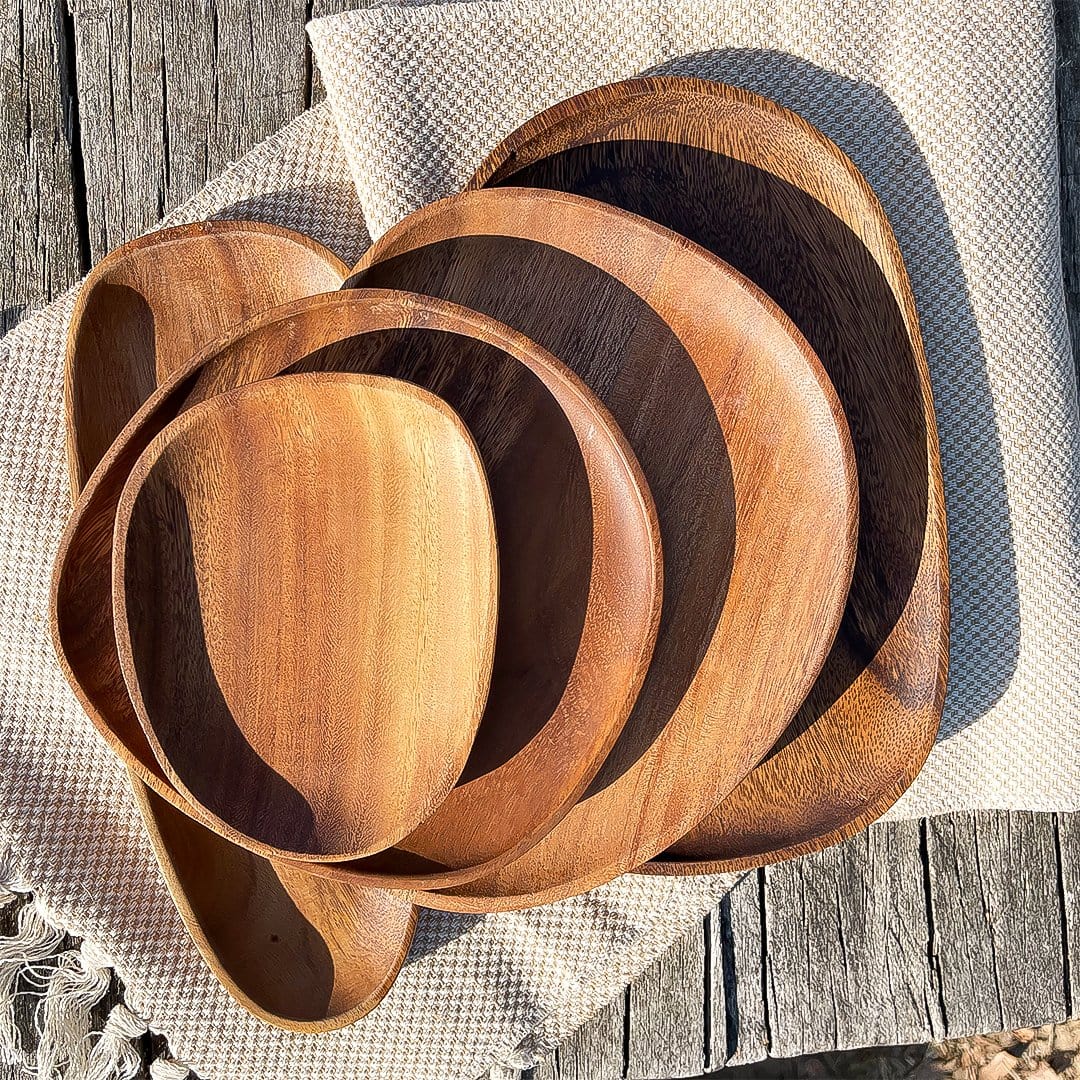 Acacia Wood Serving Trays - Image 8
