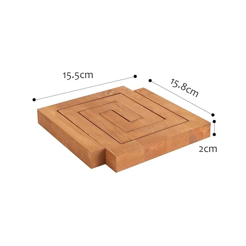 Pine Wood Trivet - Image 6