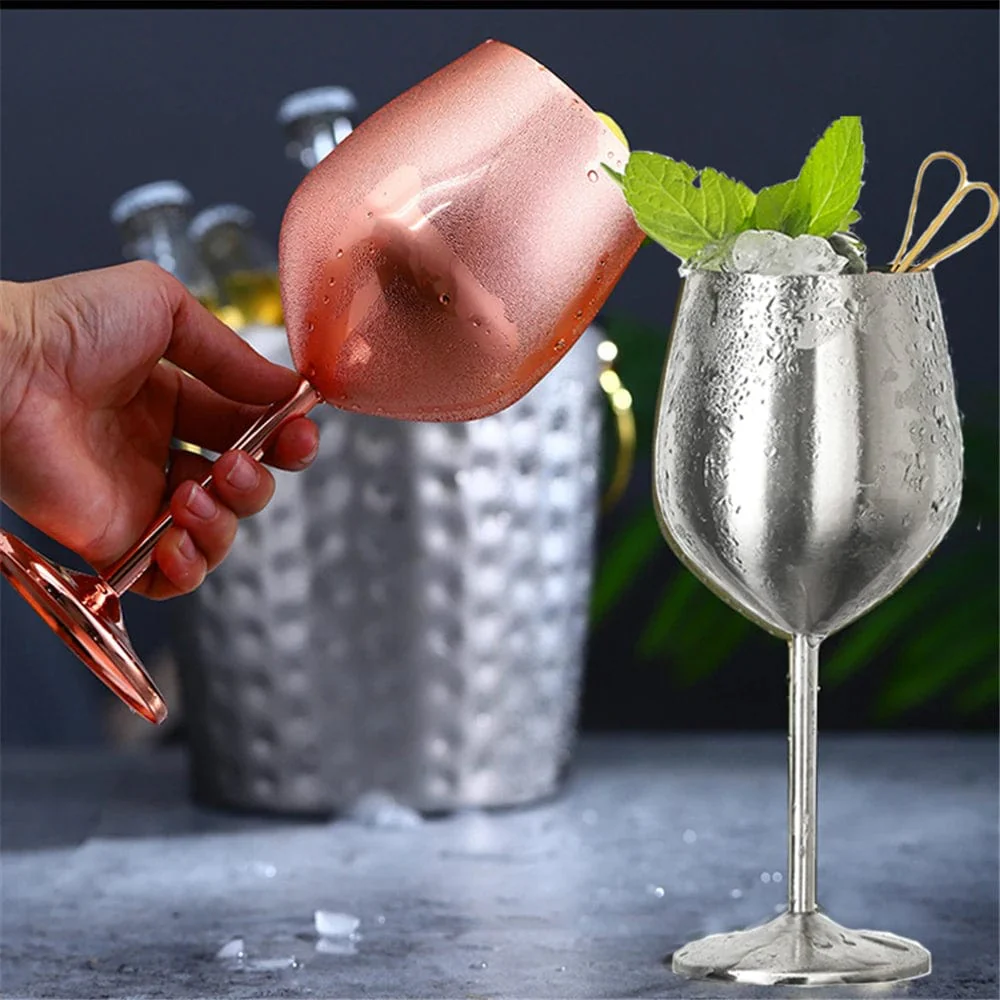 Stainless Steel Wine Goblet - Image 7